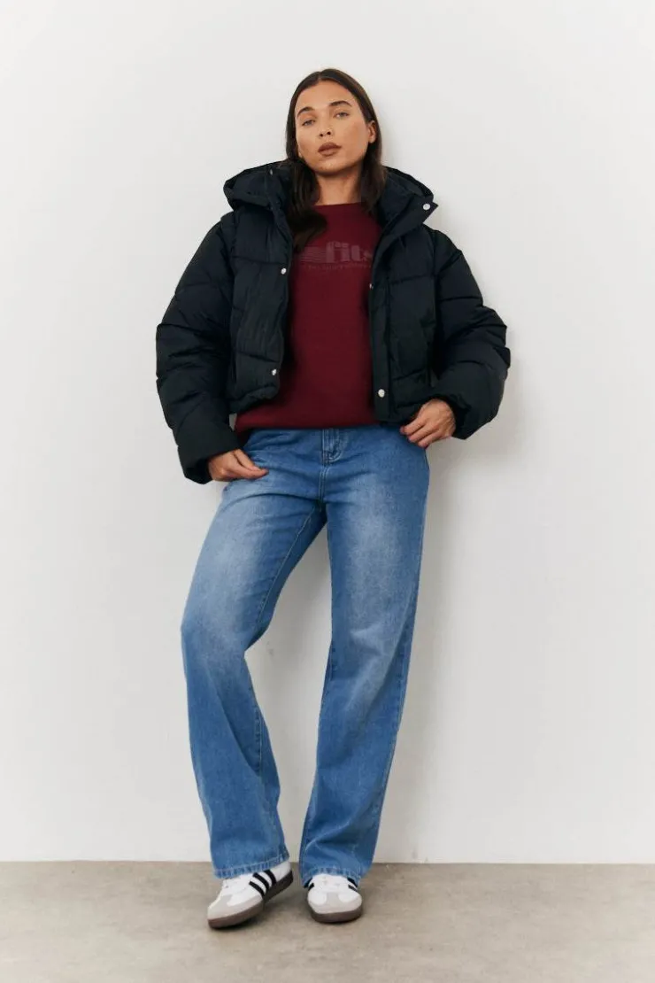 Discount In the Style 5 in 1 Multiway Puffer Black