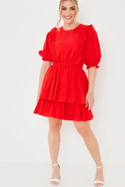 Sale In the Style Afternoon Tea Dress Red
