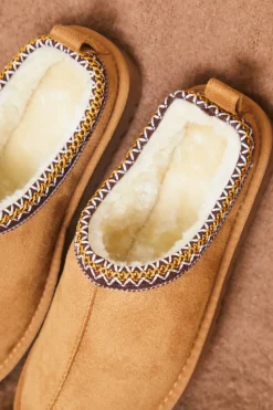 In The Style Aztec Faux Suede Shoe