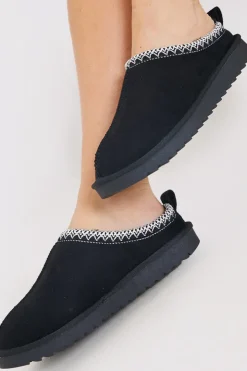 In The Style Aztec Faux Suede Shoe