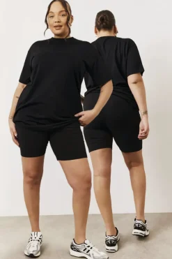 Discount In The Style 2 Pack Cycling Short Black