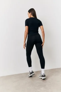 Sale In The Style 2 Pack Jersey Legging Black