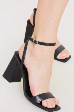In The Style Block Two Part Heels