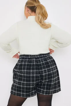 Sale In the Style Brushed Rib High Neck Long Sleeve Top