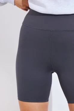 Clearance Fits Contour High Waisted Cycling Shorts Charcoal