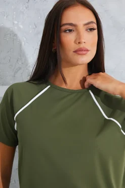 In the Style Contrast Active T-Shirt