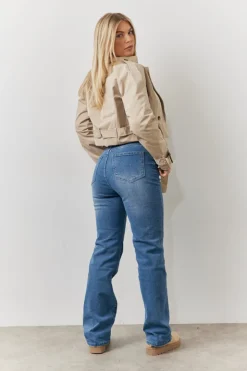 Sale Fits Cropped Belted Trench Coat Khaki