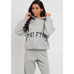 Hot Urban Bliss Cuffed Marl Grey Jogger