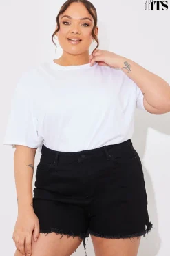 Hot Fits Denim Short Black