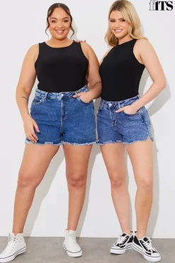Fits Denim Short Blue