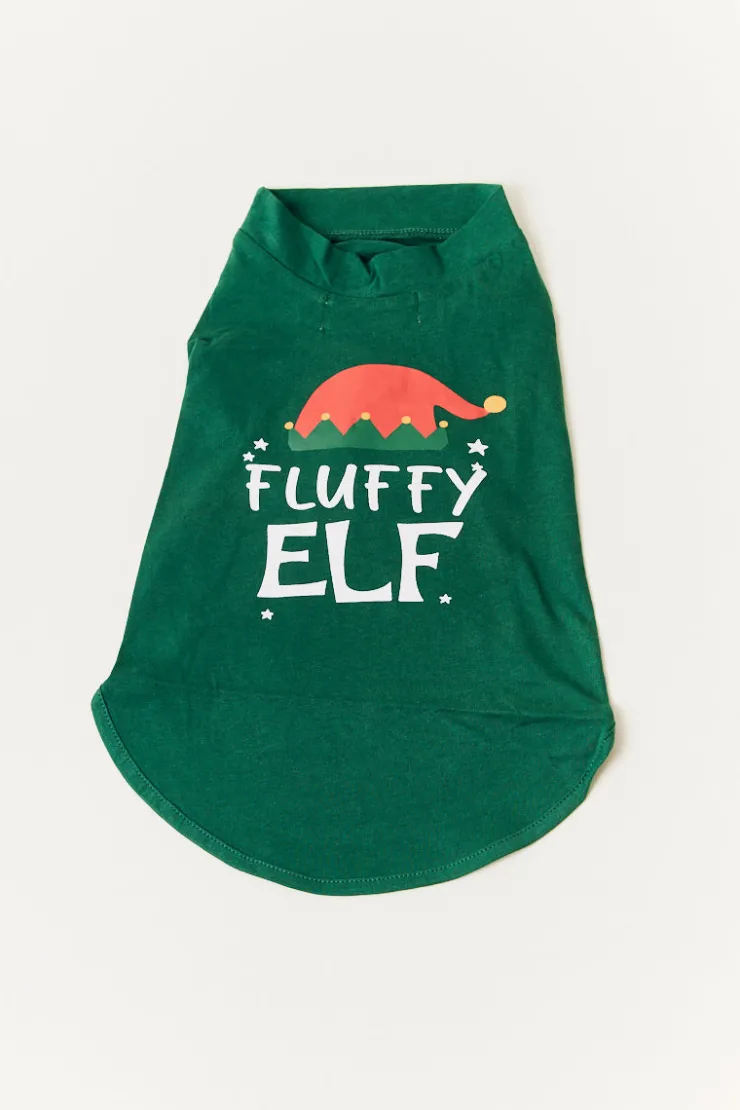 Clearance In the Style Dog Elf Print Pyjama Multi