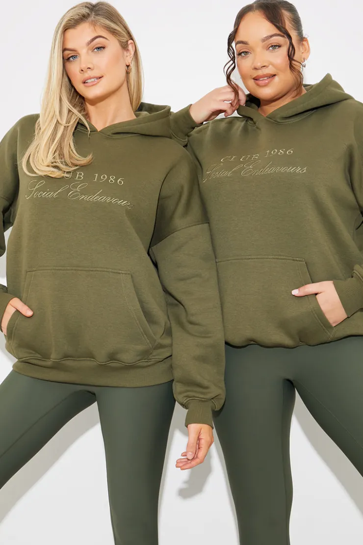 Outlet In The Style Embroidered Club 1986 Jersey Hoodie
