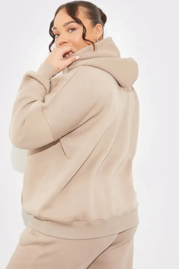 In the Style Embroidered Zip Up Jersey Jacket