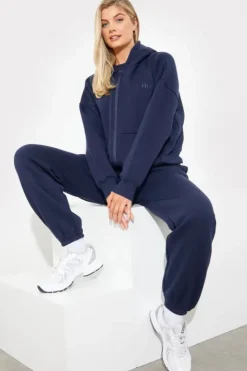 In the Style Embroidered Zip Up Jersey Jacket