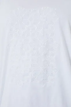 Best In the Style Emroidered T-Shirt White