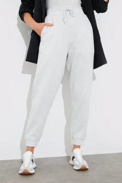 New Fits Fleeceback Cuff Oversized Joggers Grey