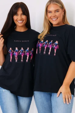 Clearance In The Style Girls Aloud Tour T-Shirt Black