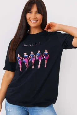 Clearance In The Style Girls Aloud Tour T-Shirt Black