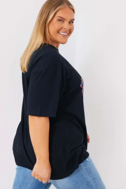 Clearance In The Style Girls Aloud Tour T-Shirt Black
