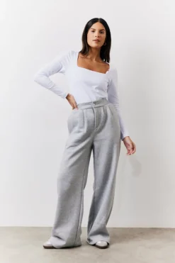 Best In the Style Straight Leg Jogger Grey