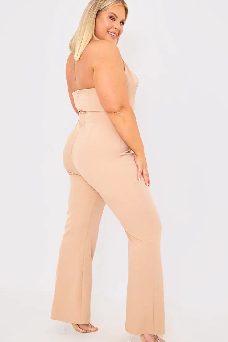 New Court By A Feather Halterneck Tailored Jumpsuit Black