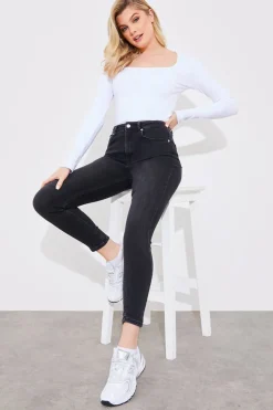 Outlet Fits High Waisted Skinny Jeans