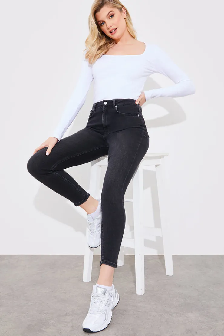Outlet Fits High Waisted Skinny Jeans