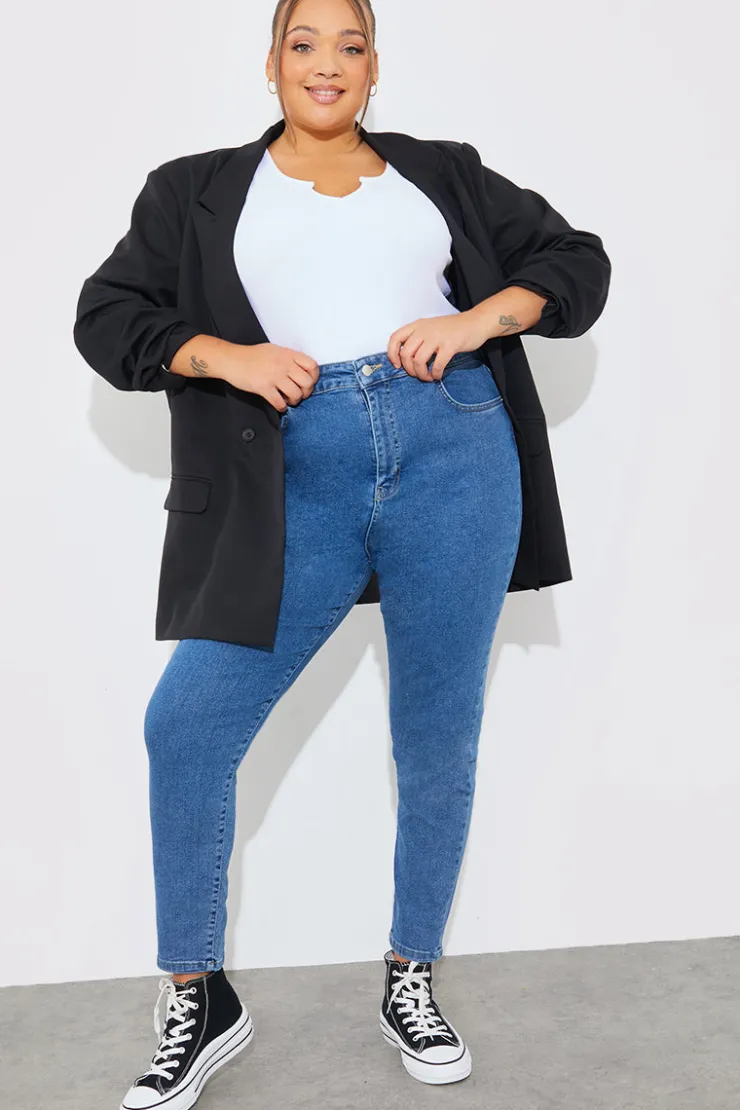 Outlet Fits High Waisted Skinny Jeans