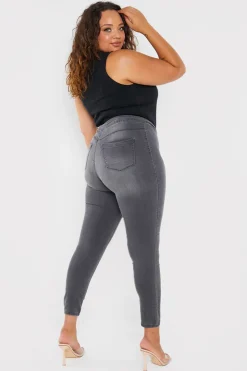 New In the Style High Waisted Stretch Jegging Jeans