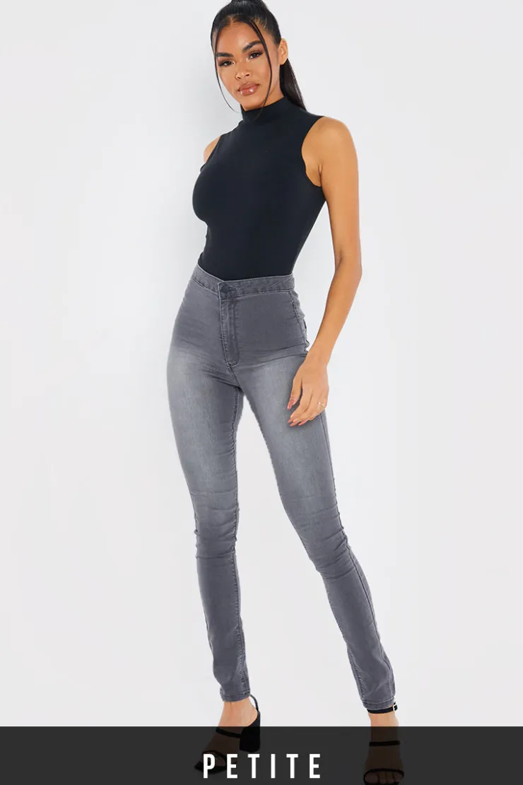 New In the Style High Waisted Stretch Jegging Jeans