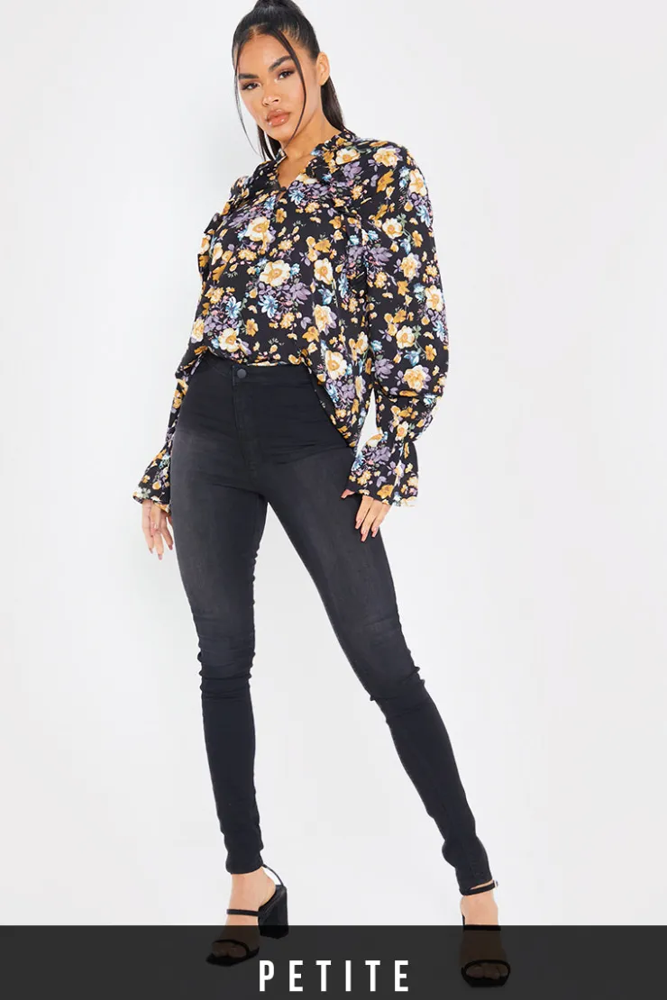 New In the Style High Waisted Stretch Jegging Jeans