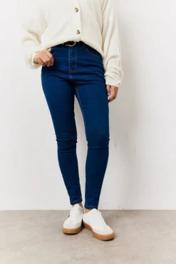 Clearance In The Style Adjustable Skinny Jeans Indigo