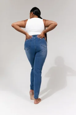 Online In The Style Isobelle Skinny Jean Midblue