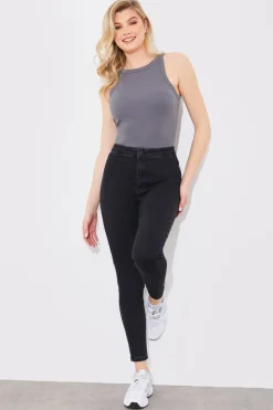 Sale Fits Jegging Jeans Black