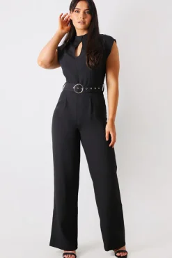 Sale In The Style Key Hole Front Jumpsuit
