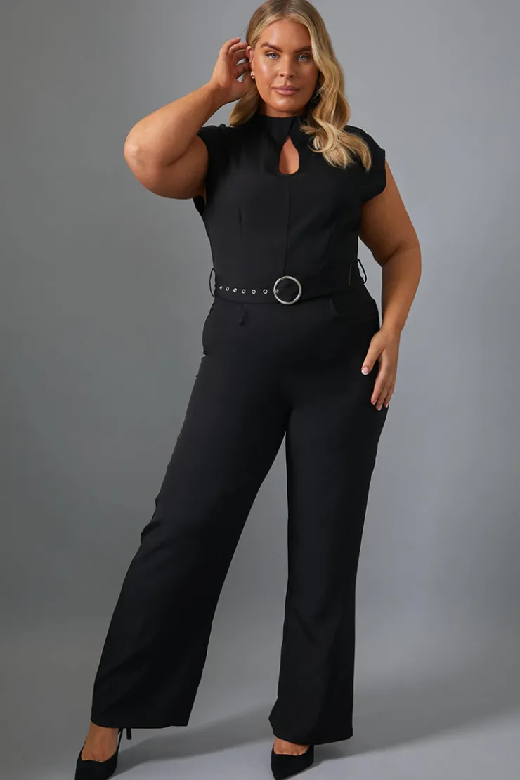 Sale In The Style Key Hole Front Jumpsuit