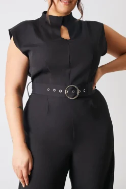 Sale In The Style Key Hole Front Jumpsuit