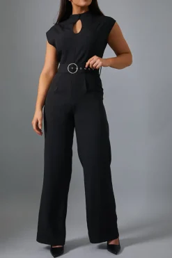 Sale In The Style Key Hole Front Jumpsuit