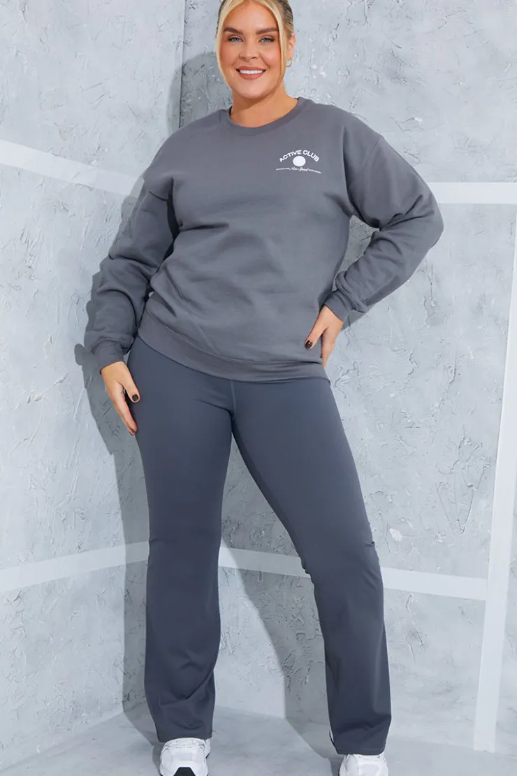 Outlet In the Style Kick Flare Yoga Leggings
