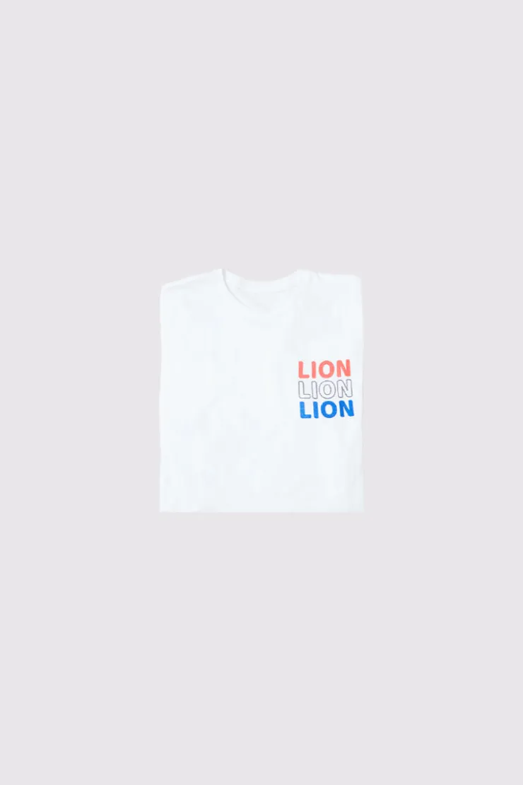 Discount In The Style Kids 3 Lions T-Shirt White