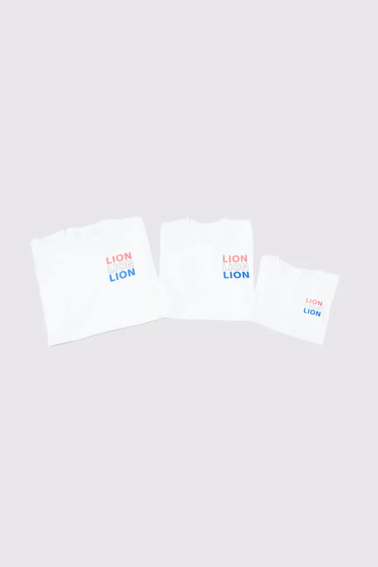 Discount In The Style Kids 3 Lions T-Shirt White