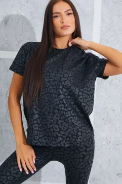 In the Style Leopard Active T-Shirt