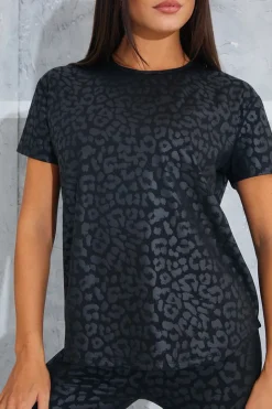 In the Style Leopard Active T-Shirt