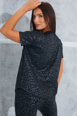 In the Style Leopard Active T-Shirt