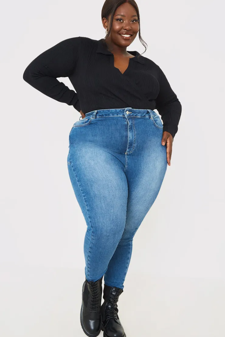 Outlet In the Style Lift and Sculpt Skinny Jean