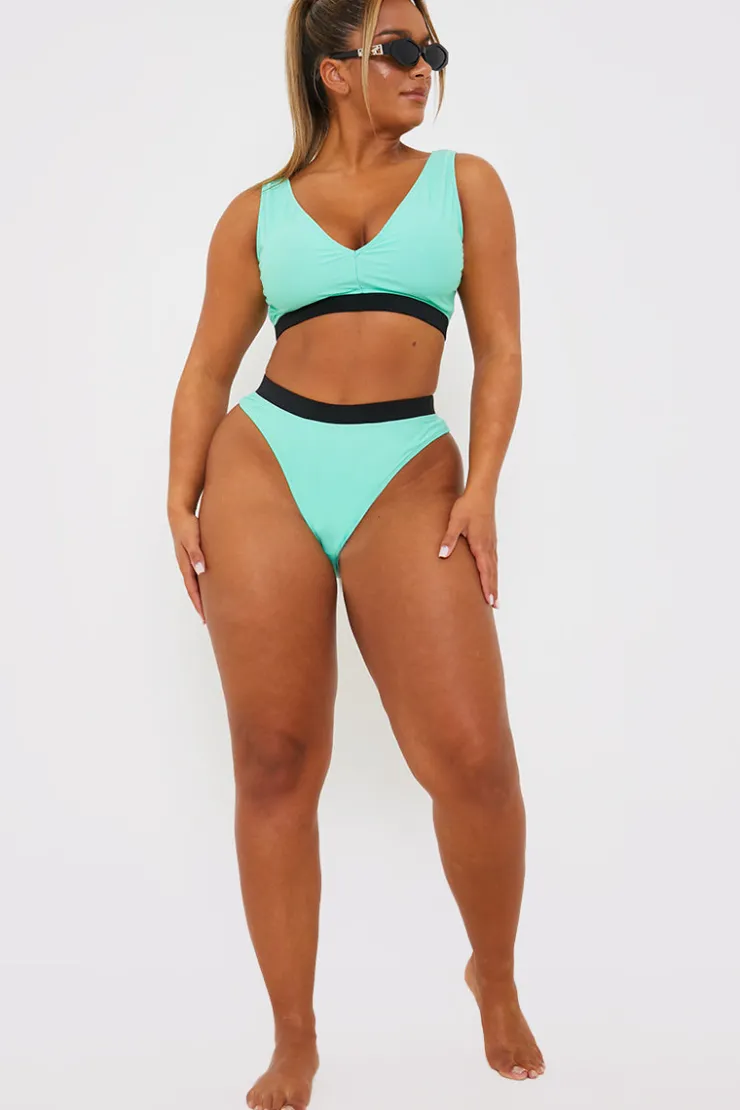 Hot In the Style Mint and Bikini Bottoms Sage