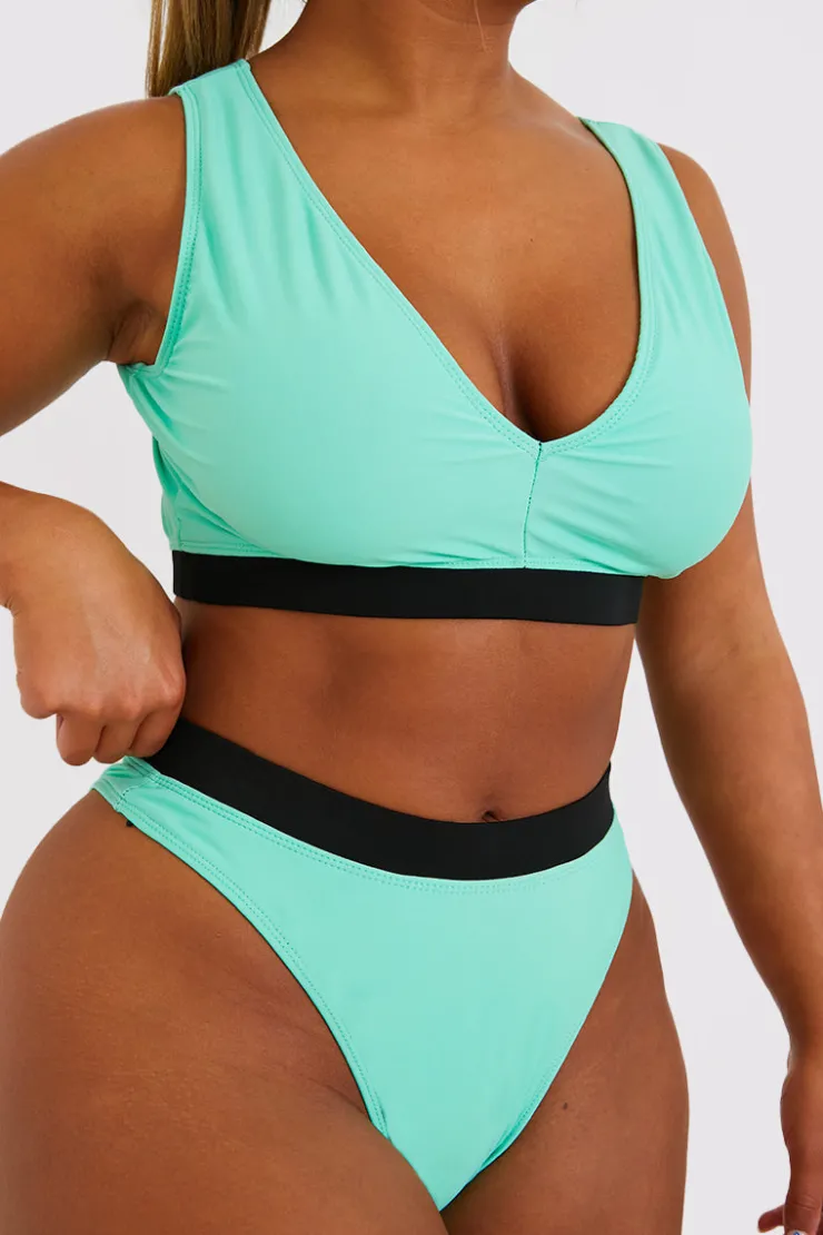 Hot In the Style Mint and Bikini Bottoms Sage