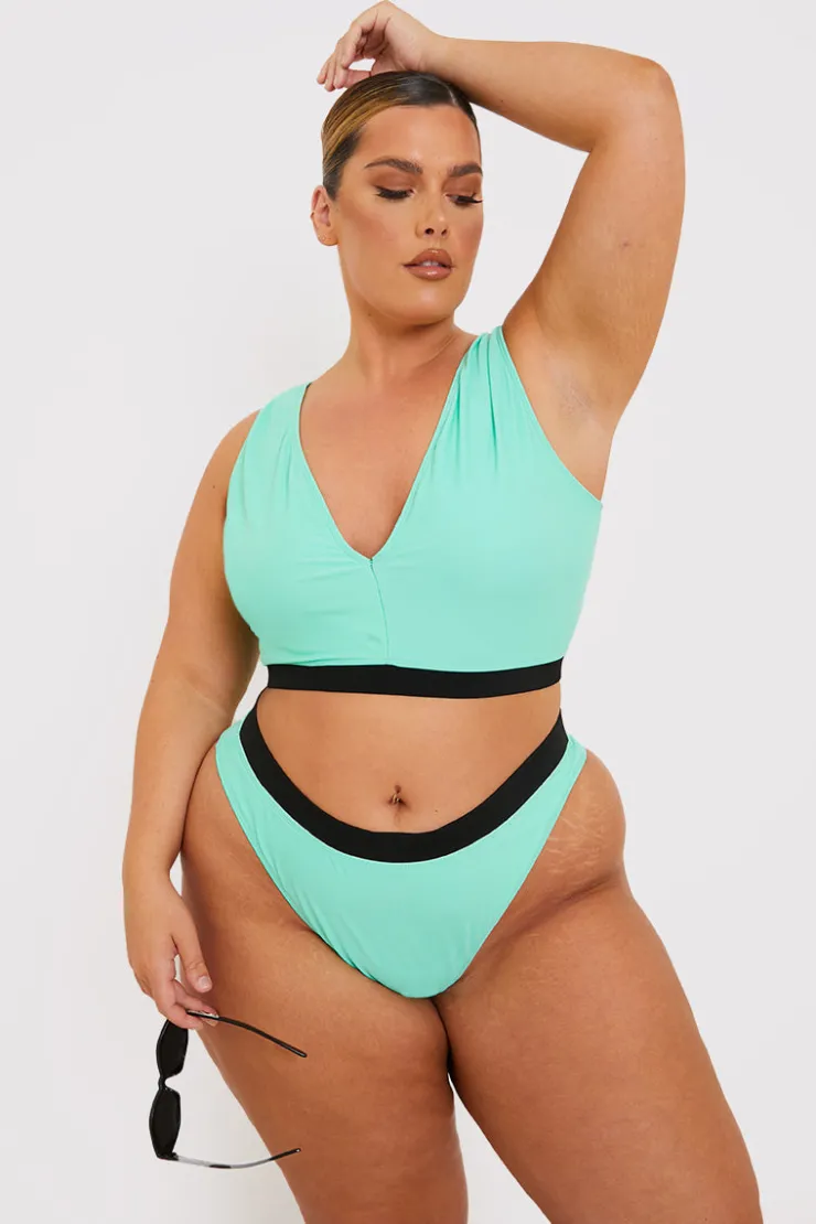 Hot In the Style Mint and Bikini Bottoms Sage