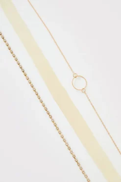 Best In The Style Multipack Fine Chokers Gold