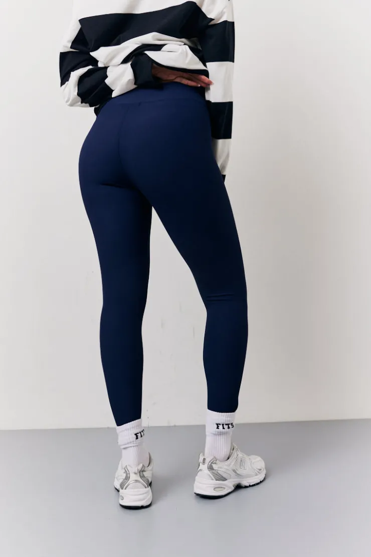 Sale Fits High Waisted Sculpt and Control Leggings Navy